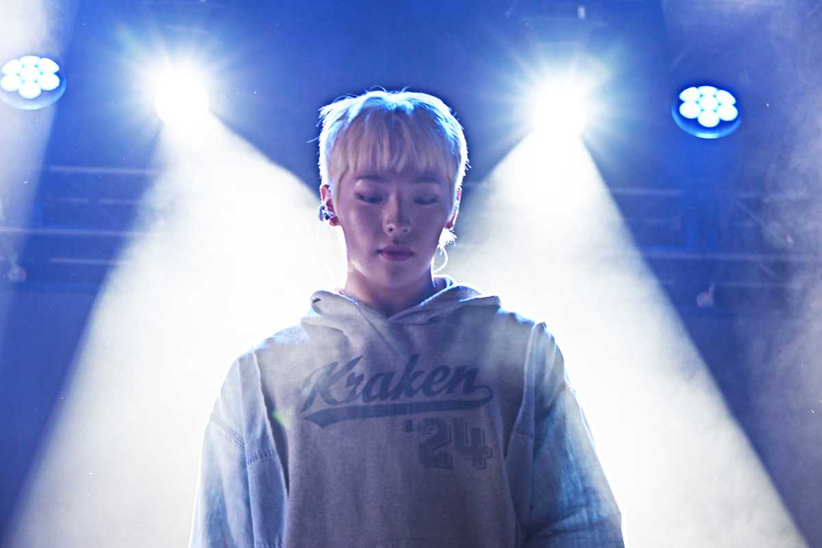 The KingDom gives royal K-Pop performance for fans at Webster Hall 9 Mujin deep in thought before the start The KingDom's performance