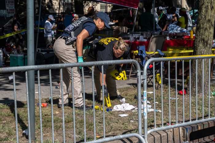 police at crime scene