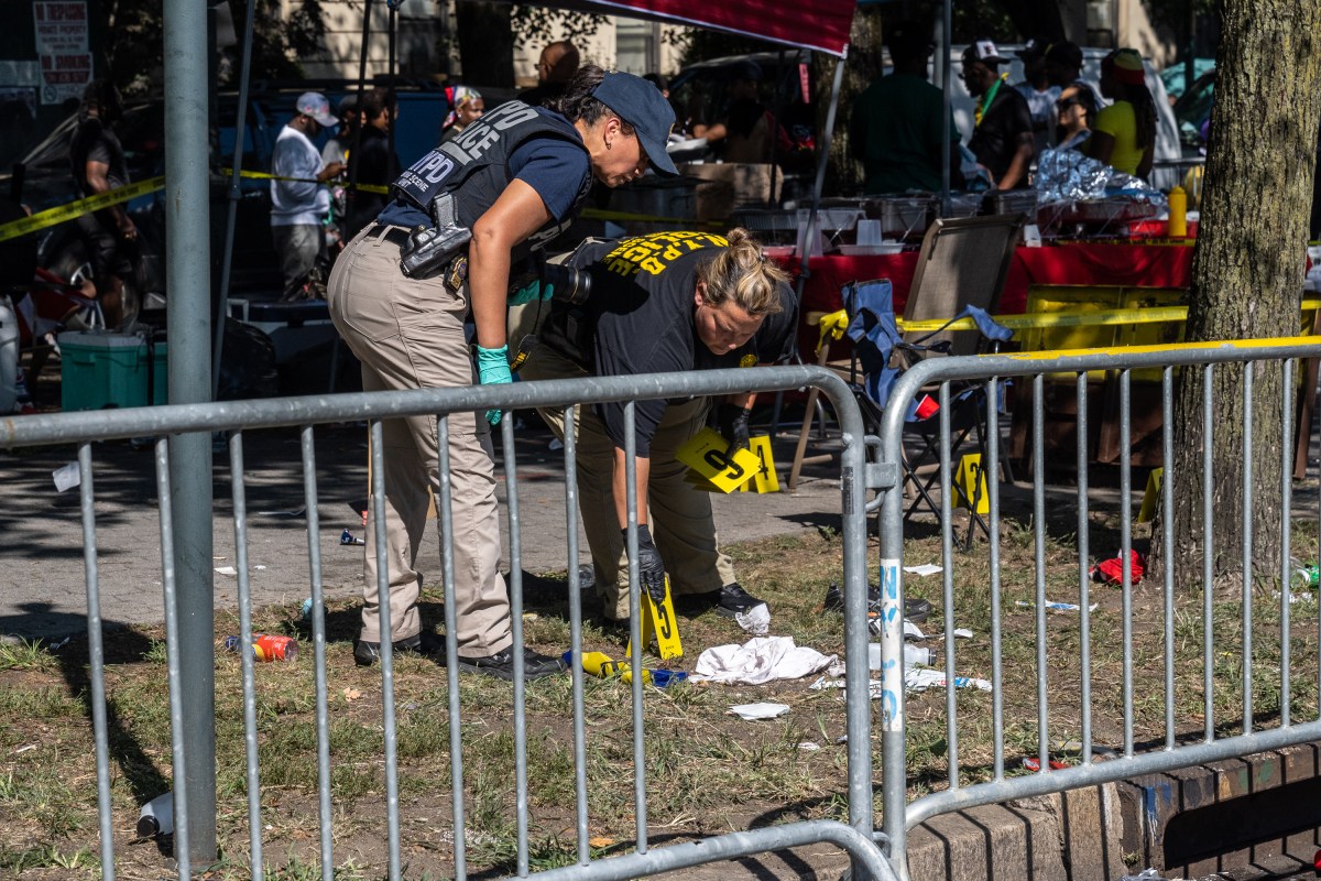 A mass shooting rocked Brooklyn’s West Indian Day Parade on Monday, wounding five people — including two who suffered life-threatening injuries, authorities