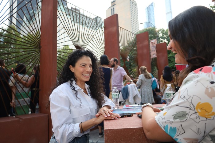 For the first time in almost 50 years, a Puerto Rican artist graces Doris Freedman Plaza 2