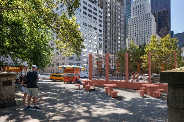 For the first time in almost 50 years, a Puerto Rican artist graces Doris Freedman Plaza 3