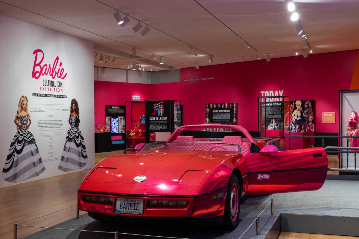 Iconic Barbie Corvette at MAD Gala
