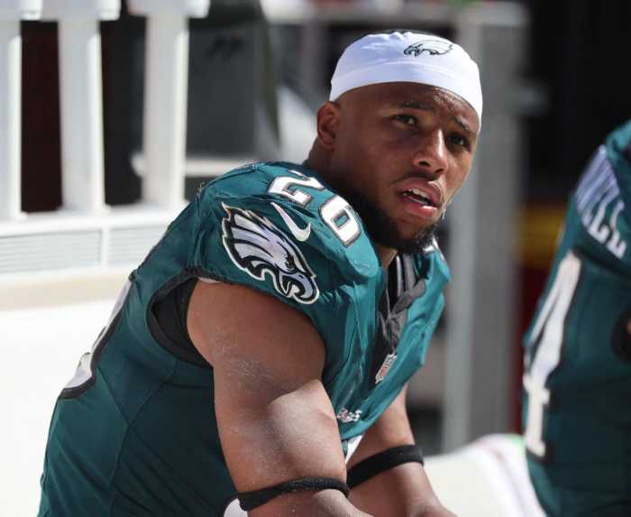 Eagles' Saquon Barkley not expecting to be booed by Giants fans in Week 7 matchup: 'Maybe I'm naive' 2 Saquon Barkley Eagles Giants