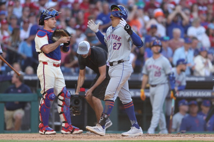 Mets drop Game 2 to Phillies 7-6 on Nick Castellanos walk-off single 2 Mark Vientos home run Game 2 Mets Phillies NLDS