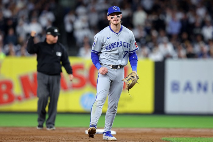Aaron Judge, Bobby Witt Jr. disappointing in early portions of ALDS 2 Bobby Witt Jr. Royals Yankees
