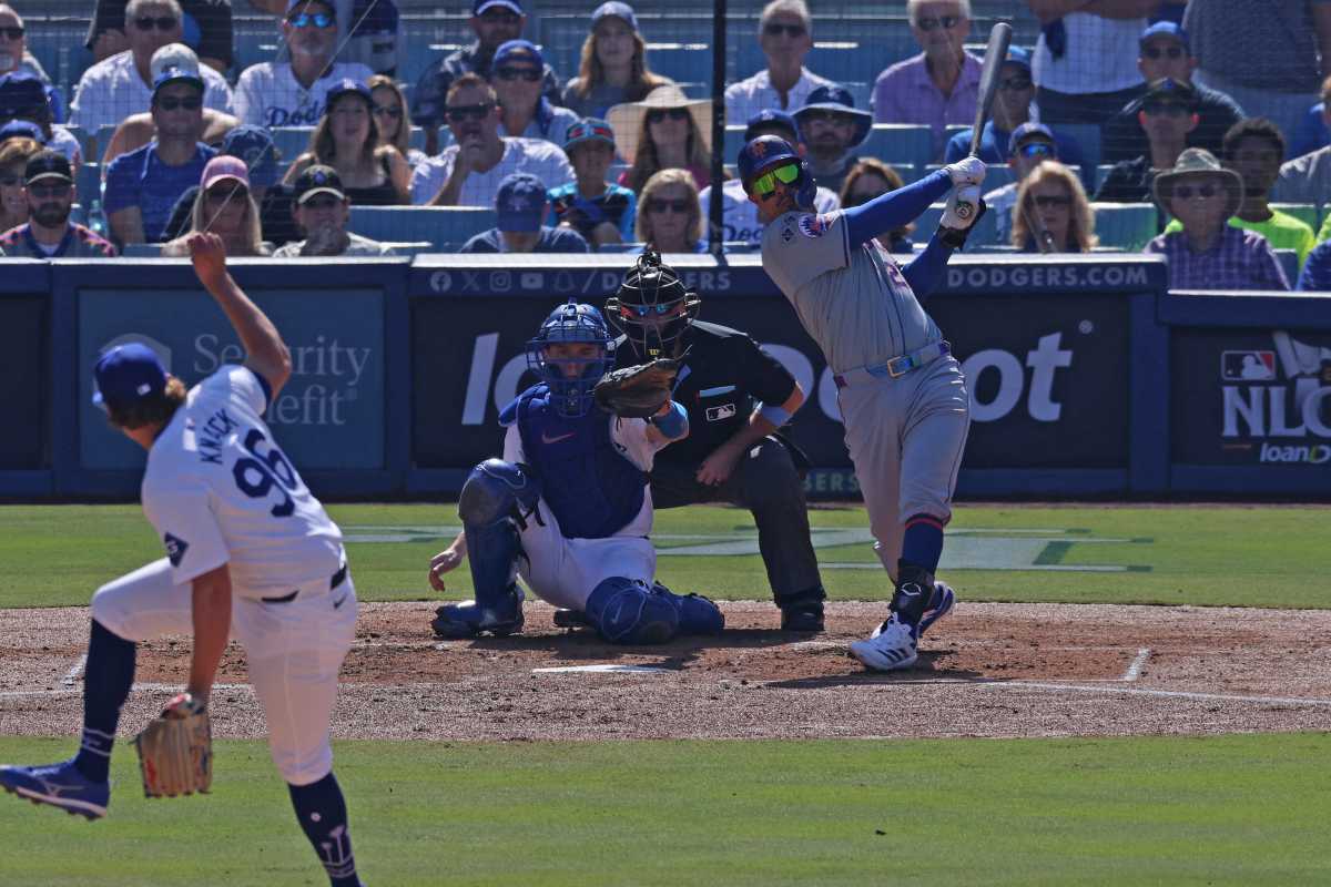 Mark Vientos grand slam Mets Dodgers NLCS Game 2