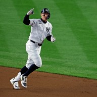 Aaron Judge home run Yankees Game 2 ALCS Guardians