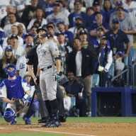 Giancarlo Stanton home run Yankees Dodgers Game 1 World Series