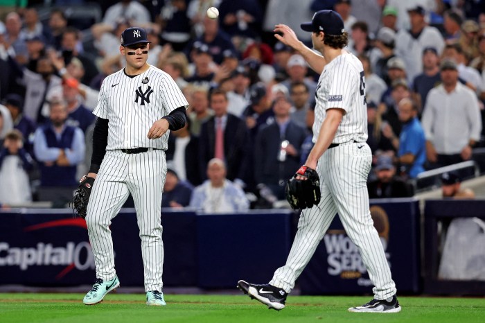 Rizzo Cole Game 5 misread Yankees Dodgers World Series