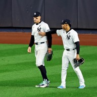 Juan Soto Aaron Judge Yankees World Series Game 5