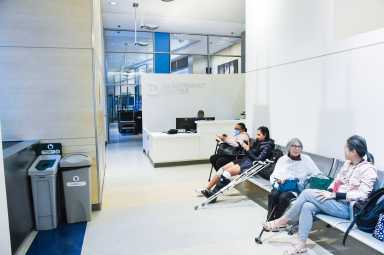 The MTA's new paratransit assessment center in lower Manhattan.