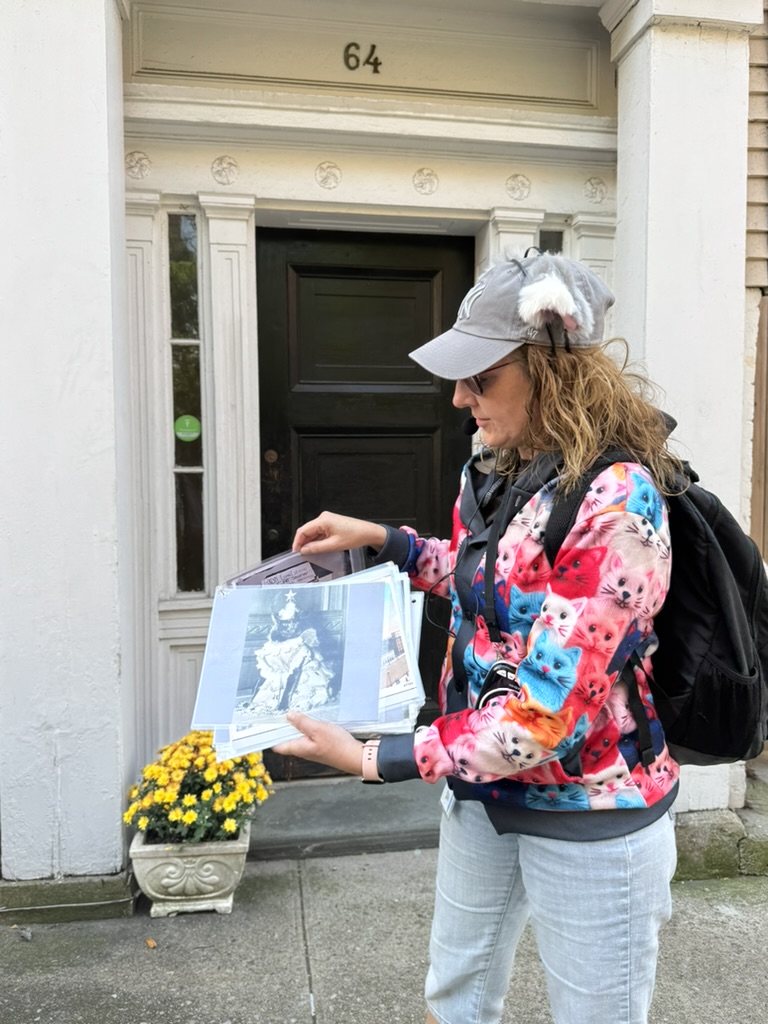 Take the ultimate tour for New York and cat enthusiasts alike: Cats About Town walking tour 2 Peggy Gavan, Cats About Town leader.