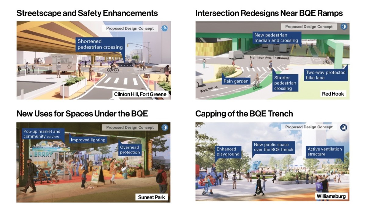 NYC considering capping parts of BQE using fed funds to reconnect divided communities 2