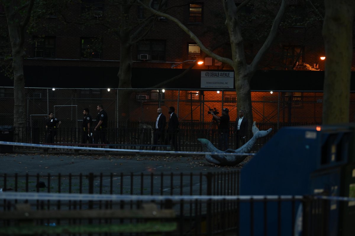 A 32 year man was fatally shot, a 26 year old man was shot and a 33 year old man was shot in a playground.