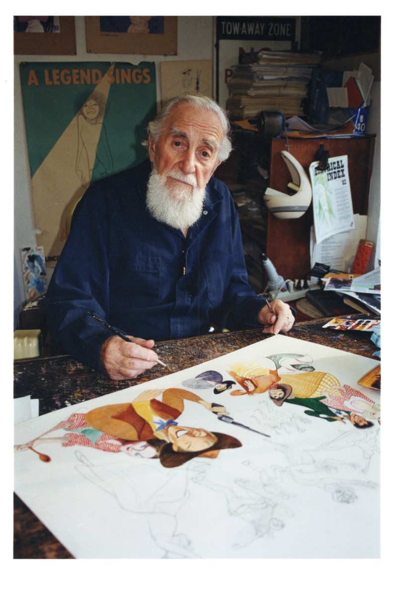 Legendary Broadway caricaturist Al Hirschfeld celebrated with a tarot deck and a seasonal soirée at The Algonquin 4 Al Hirschfeld