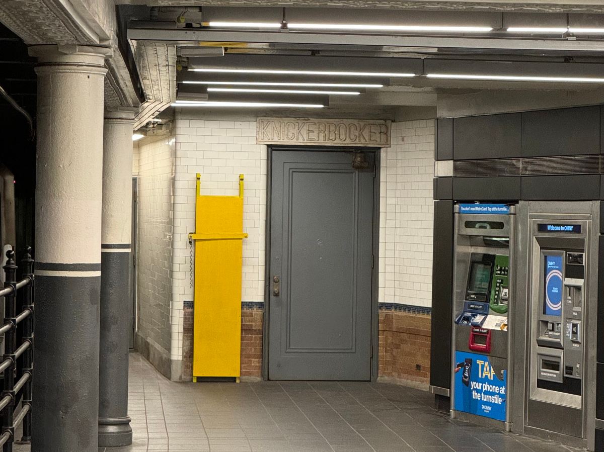 A token to ride: Relics you can still find after 120 years of the subway system 3 A Knickerbocker Door