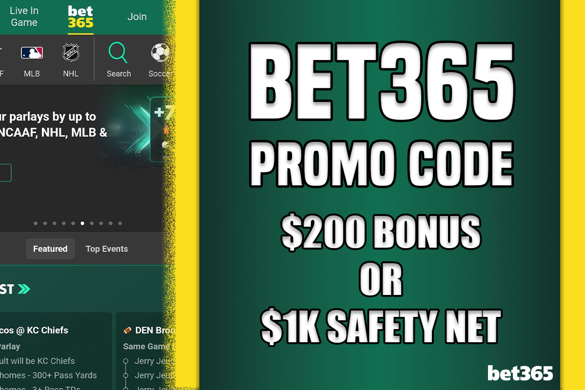 Bet365 promo code AMNYXLM Kick off Sunday Night Football with 200 NFL