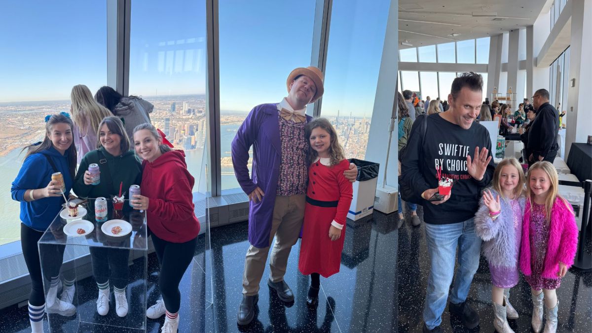 New York City Wine and Food Festival gets spooky: Halloween Sweets and Treats at One World Observatory 3 Guests at the event enjoyed treats and wore costumes