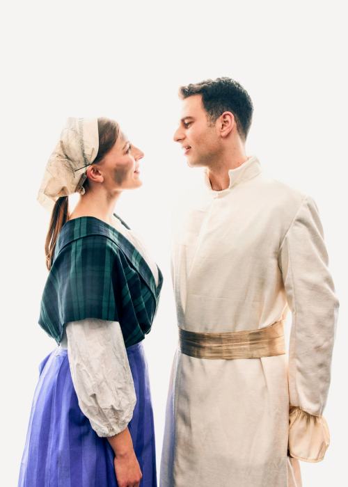 Upper East Side theater to show one of the world's most beloved fairy tales 2 actors in costume for Cinderella showing at an Upper East Side theater