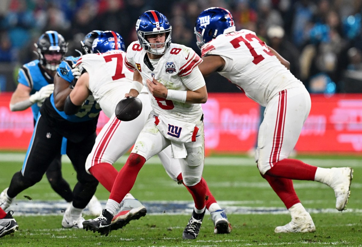 3 takeaways from Giants' latest loss to Panthers in Germany 2 There is zero reason for the Giants to continue to start quarterback Daniel Jones this season.