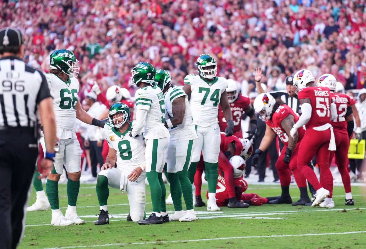3 takeaways after 'same old Jets' get smoked by Cardinals in Arizona 2 Jets and Aaron Rodgers
