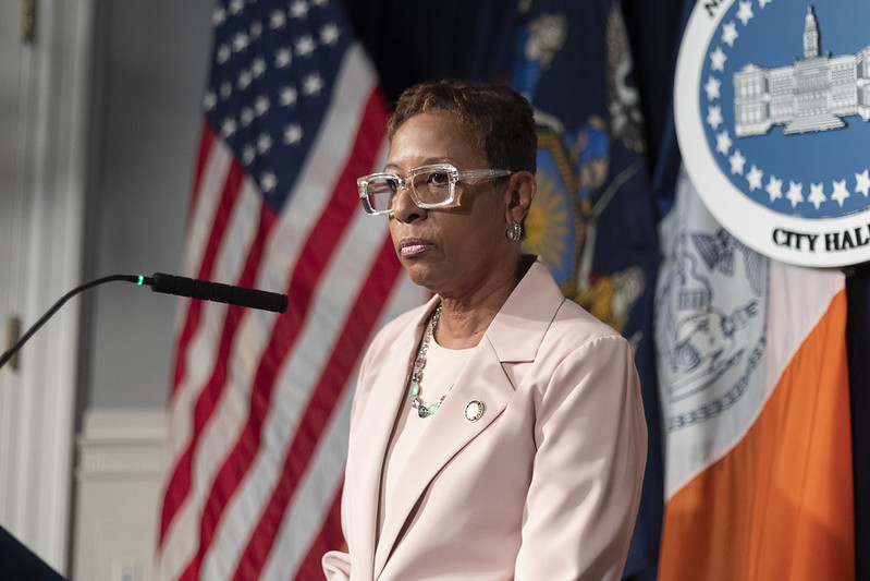 City Council Speaker Adrienne Adams.