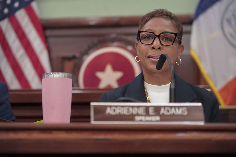 City Council Speaker Adrienne Adams.