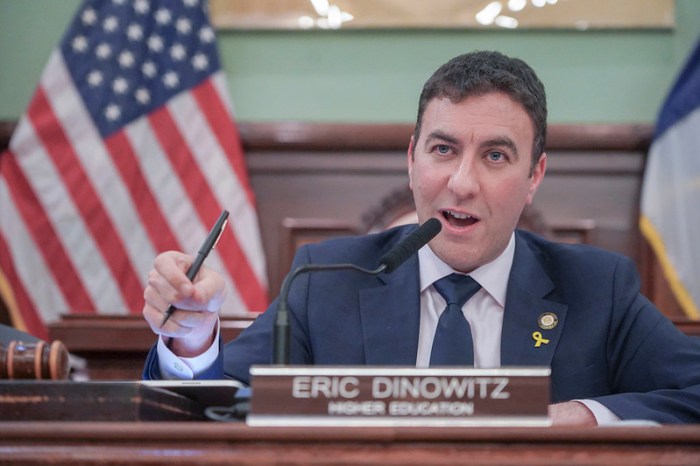 City Council hearing focuses on antisemitism at CUNY, and efforts to keep all students safe 2 Dinowitz addresses CUNY Chancellor during the follow-up hearing on Nov. 25