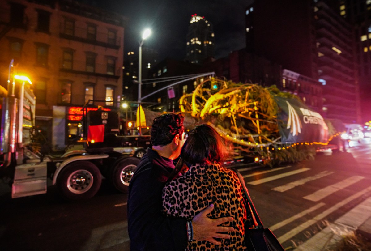 How the NYPD helped deliver the Rockefeller Center Christmas tree and usher in the holidays in NYC 7