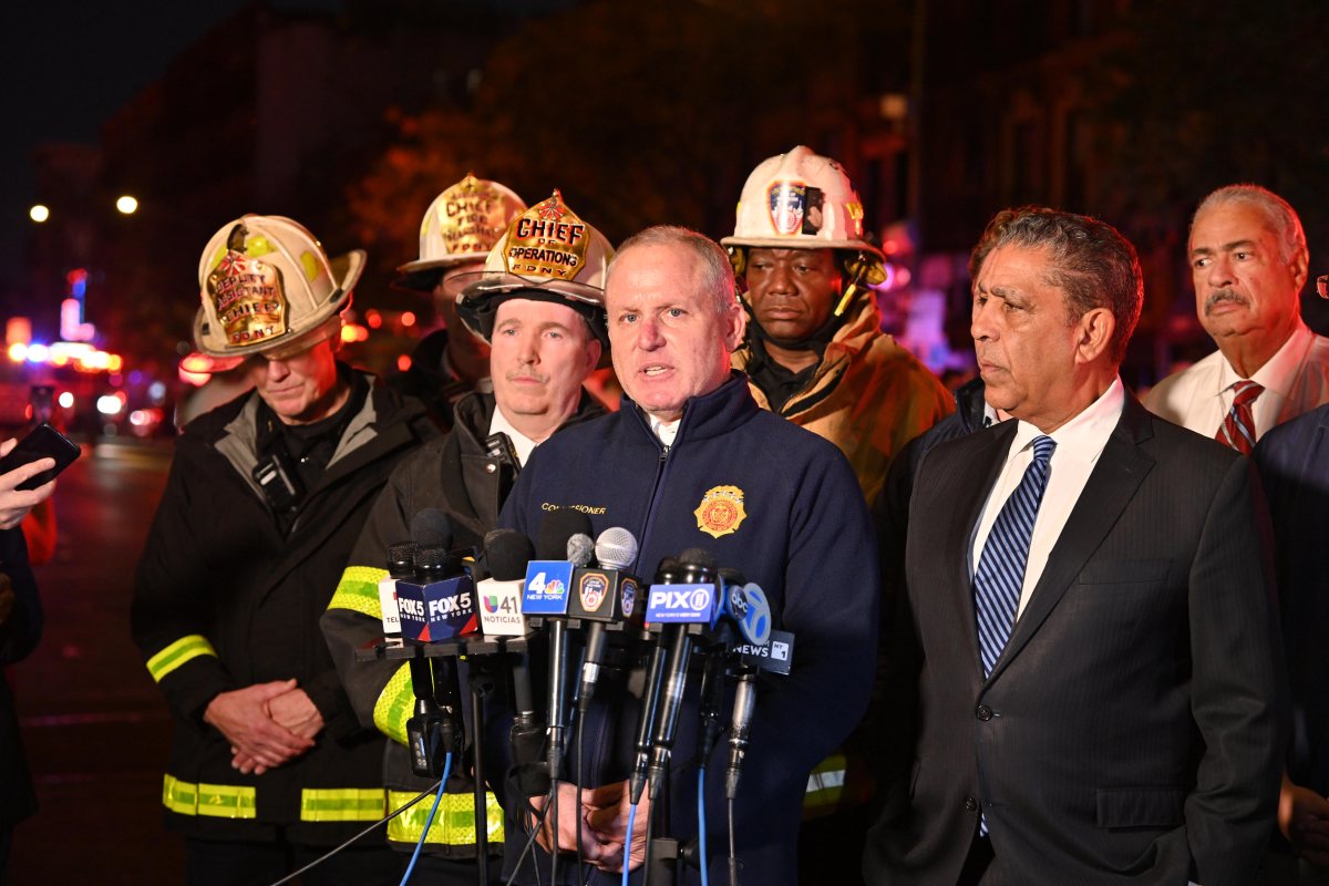 Fire Commissioner Robert Tucker