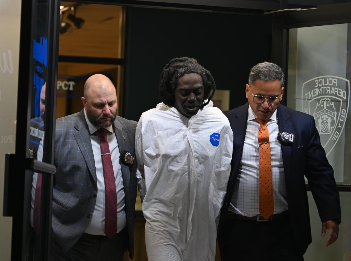Kerry Lewis, 46, faces charges of two first degree murder charges and 3rd degree in criminal possesion of a weapon in the double murder of two seniors.