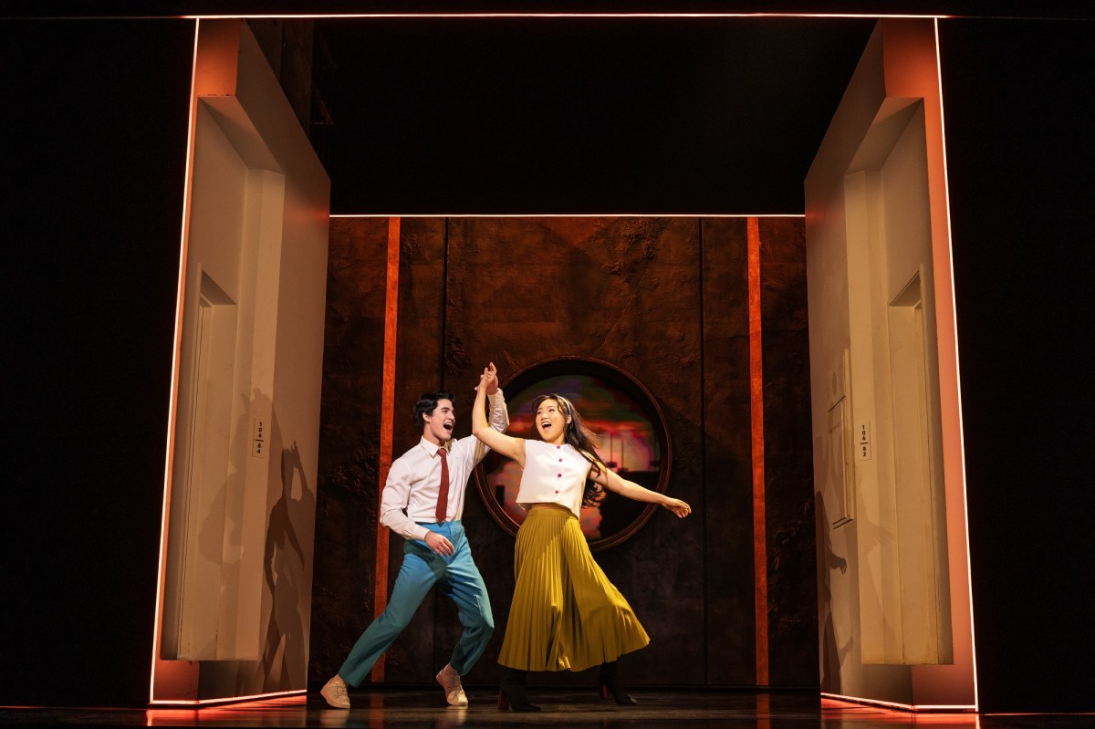 Reviews | ‘Death Becomes Her’ and ‘King Lear’ a let down, ‘Maybe Happy Ending’ a welcome surprise 2 Darren Criss, Helen J Shen in "Maybe Happy Ending."