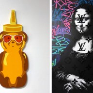 Art Miami 2024: A collision of vision, creativity, and soul from KOZO, FNNCH and other artists 12 Aviator Bear by fnnch (l.); LV Mona Lisa by Campbell La Pun. Both artists are featured at Art Miami 2024.