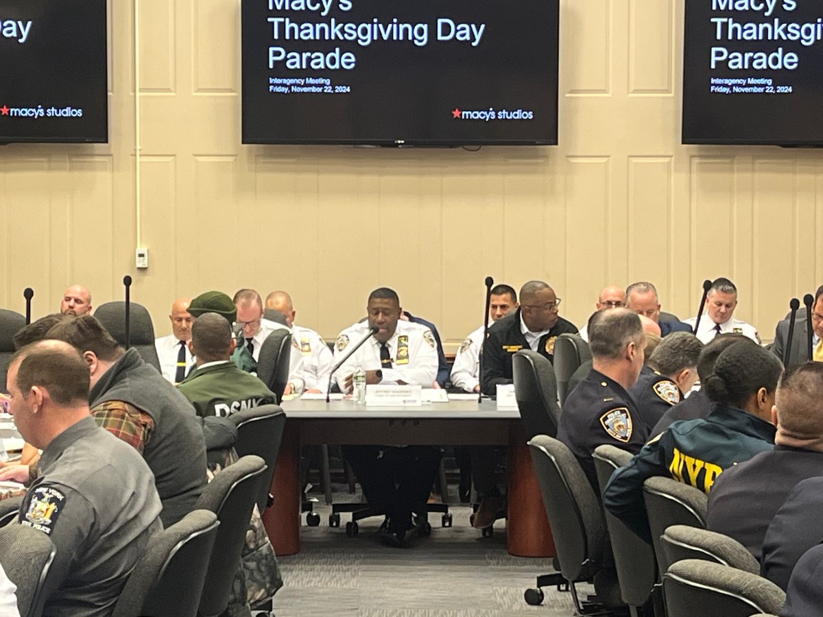 NYPD discusses safety preparations for Macy’s Thanksgiving Day Parade at interagency meeting 2