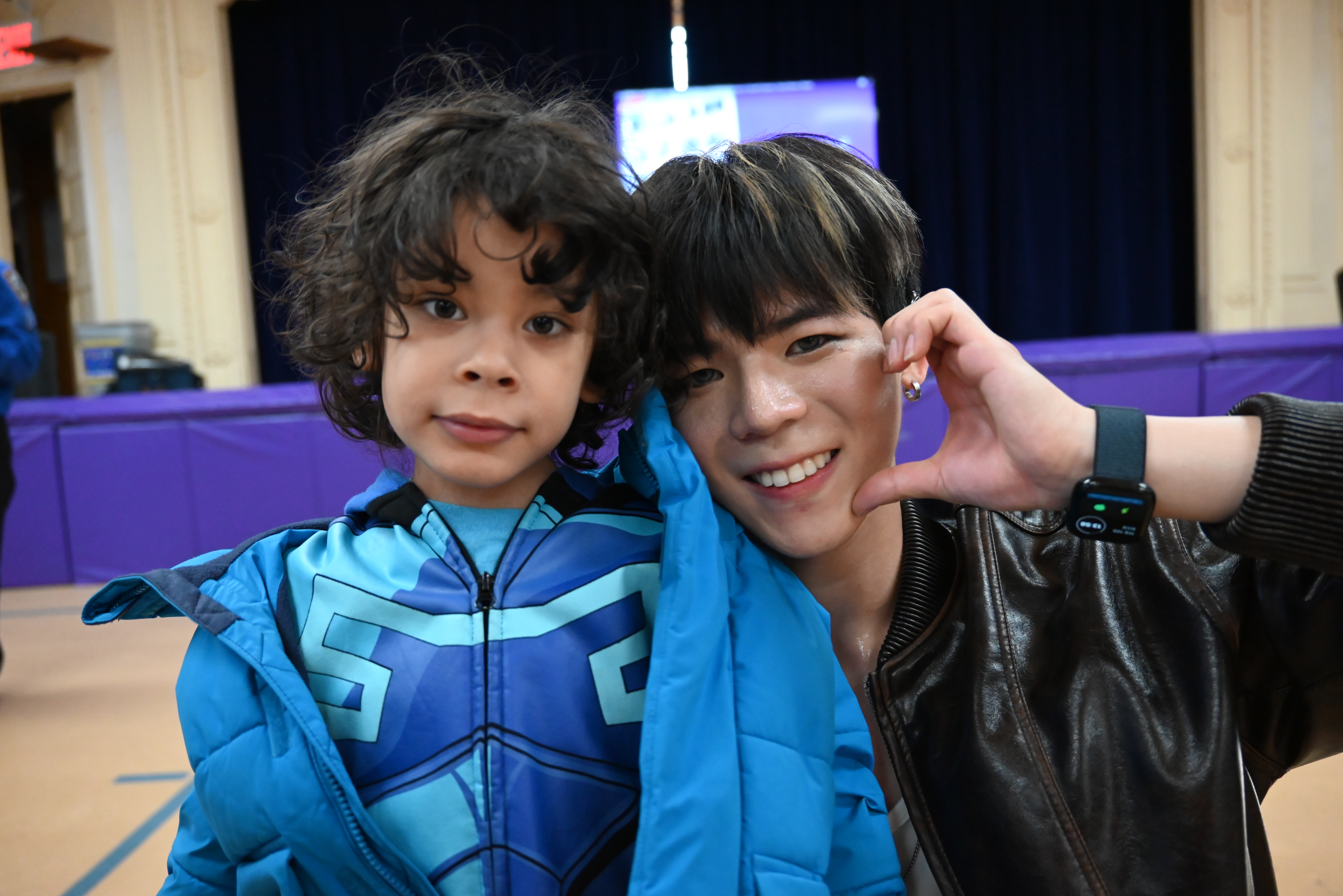 NYPD and Big Ocean bring surprise K-pop experience to Bronx school