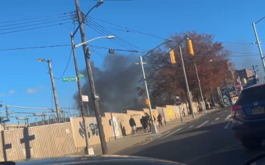 A brush fire in the Bronx forced the cancellation of Amtrak service Tuesday afternoon between Penn Station and New Haven.
