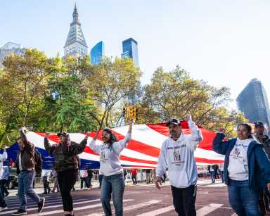 The 105th Veterans Day Parade on Nov. 11 honored service members from all branches.