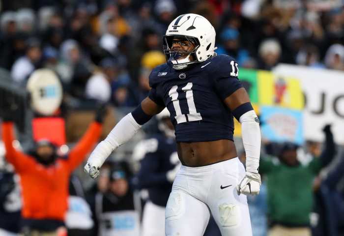 Abdul Carter Penn State NFL Mock Draft Giants