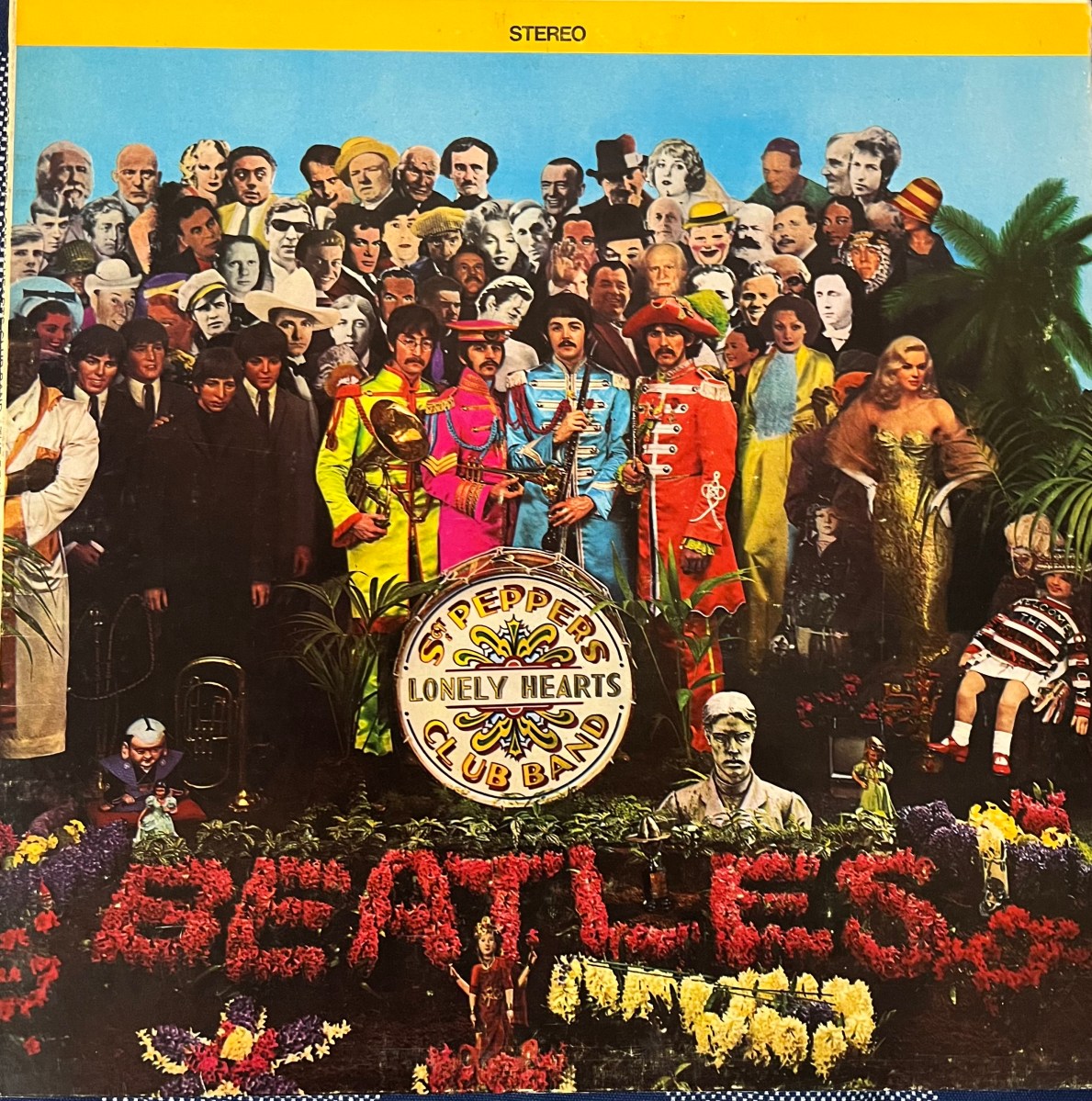 Sir Peter Blake designed The Beatles cover for Sgt. Pepper's Lonely Hearts Club Band
