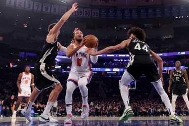 Jalen Brunson Knicks Bucks
