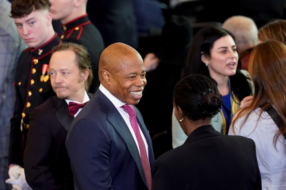 Mayor Adams says his warm relationship with Trump is benefitting NYC, hours after feds take back more migrant crisis aid 2 Mayor Adams at Trump inauguration