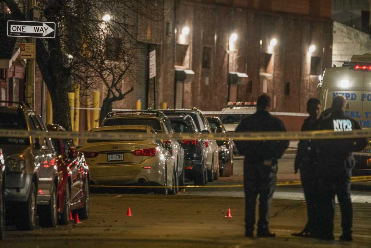Harlem crime scene