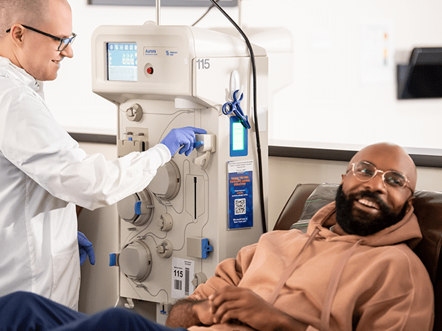 Doctor and patient