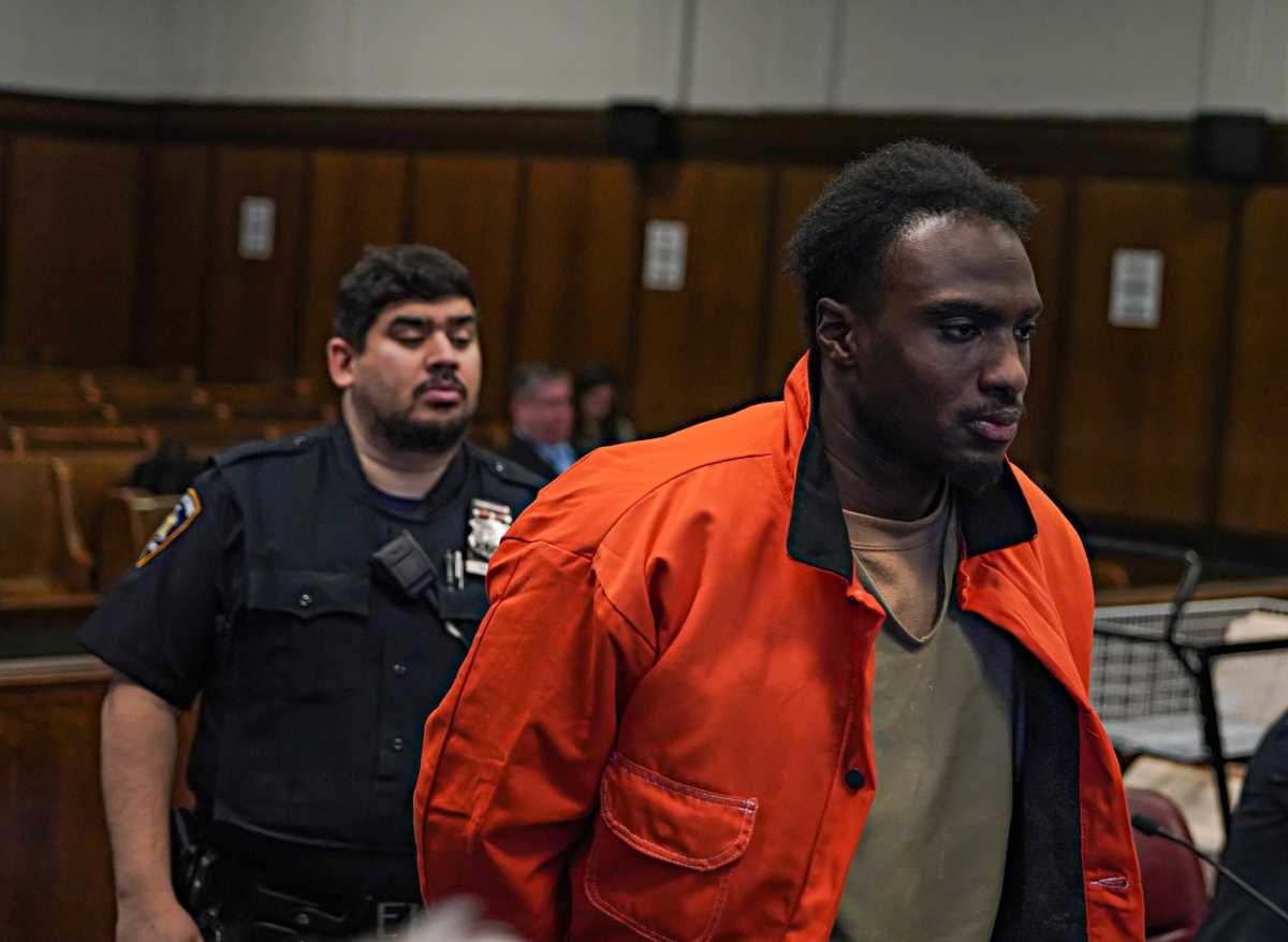 The unhinged man who allegedly went on a slashing spree inside of Grand Central Station on Christmas Eve was indicted on Thursday afternoon.