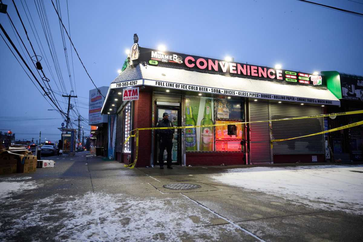 Police at crime scene