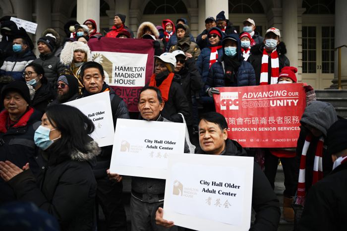 Seniors and advocates demand NYC 'Age Strong' and provide billions in more funding for aging programs 3 Protesters say New York wouldn't be what it is without older adults so it's time to show up for them.