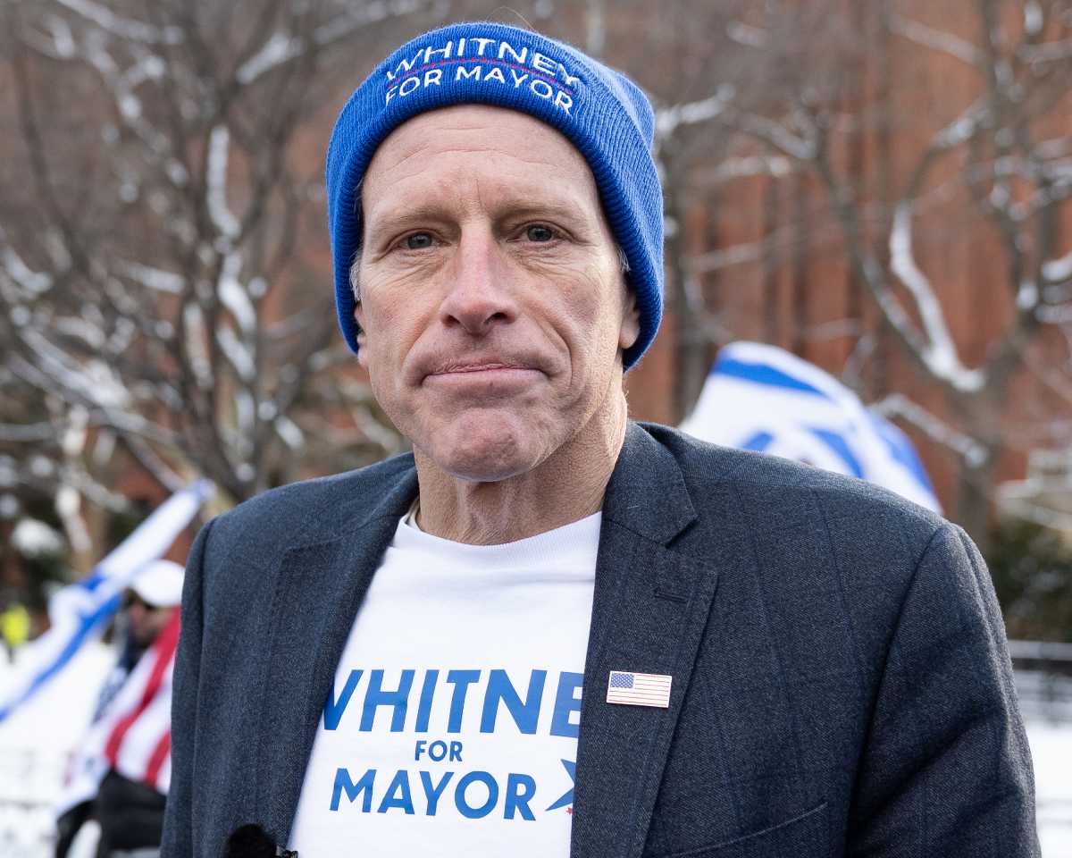 Democratic candidate for Mayor Whitney Tilson planned to join the anti-Trump rally was taken aback by the anti-Zionist speeches and chants.