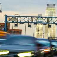 Congestion pricing: 27 million fewer vehicles entered Manhattan's Central Business District in first year of toll program, MTA says 5 Congestion pricing toll gantries Williamsburg Bridge