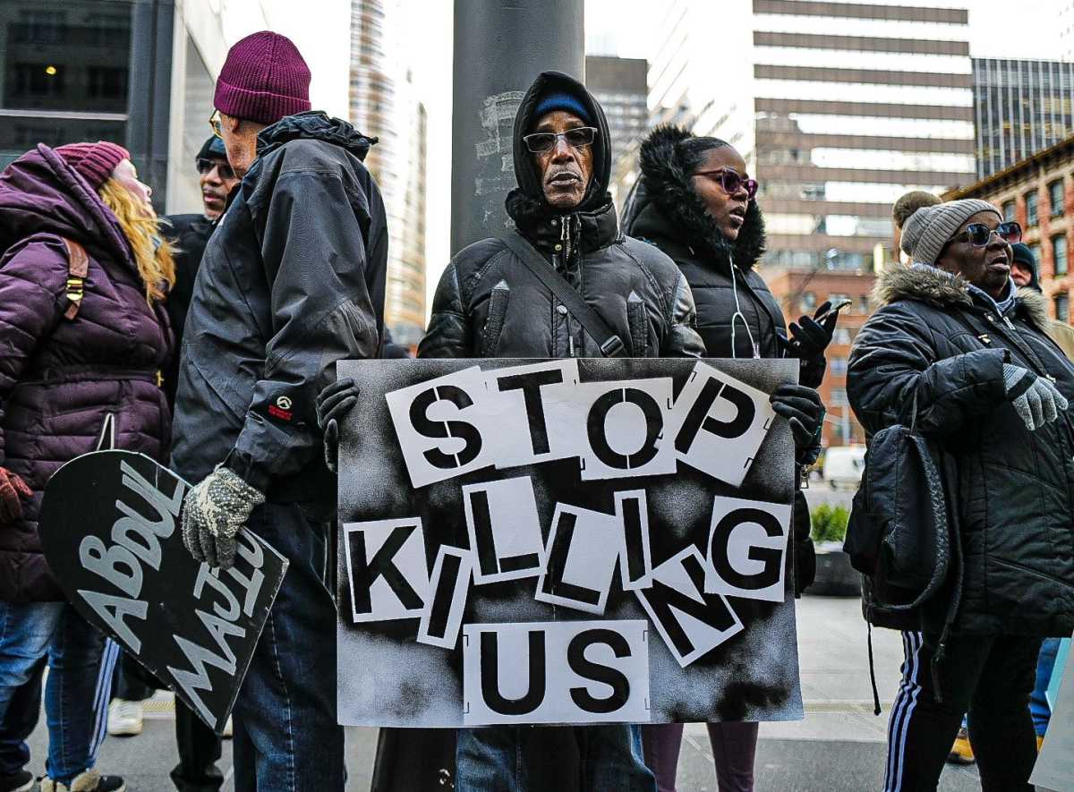 The formerly incarcerated and the families of those still behind bars rallied in Midtown and Albany on Thursday to demand a deep culture reset in prisons and jails in the aftermath of the Robert Brooks beating as Governor Hochul announced the arrest of staff involved in the caught on video attack.