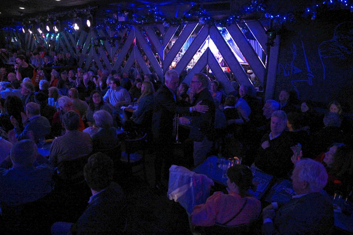 Greenwich Village's Blue Note Jazz Club brings artists into New York City's rich music scene 3 The audience at Blue Note.